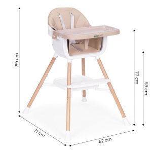 Hranilica za bebe 2u1 Beige ECOTOYS - Img 7