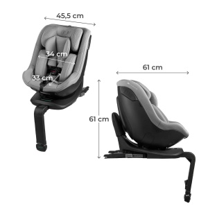KINDERKRAFT AUTOSEDISTE I-GUARD AIR FLOW GREY - Img 12