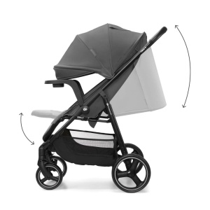 KINDERKRAFT KOLICA ZA BEBE SA TACNOM TRIG 3 GREY - Img 4