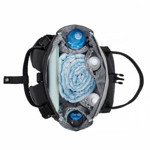KINDERKRAFT MOONPACK BLACK RANAC ZA MAMU/KOLICA - Img 7
