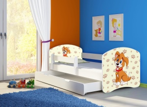 KREVET ZA DECU WHITE SA FIOKOM 160X80 ACMA 2 11