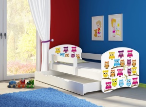 KREVET ZA DECU WHITE SA FIOKOM 160X80 ACMA 2 31