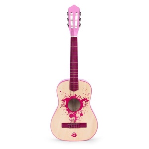 Roze velika gitara za decu – ECOTOYS - Img 4