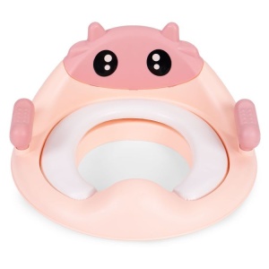 Adapter za WC šolju sa stepenicama i platformom za decu, roze, ECOTOYS - Img 8