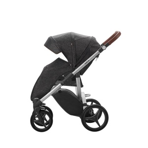 Bebetto Luca 2018 kolica za bebe set 3u1 sivi ram - Img 6