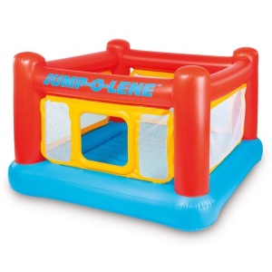 Dečiji dvorac na naduvavanje za skakanje INTEX 174 × 174 × 112 cm - Img 4