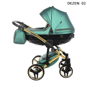 JUNAMA FLUO LINE V3 KOLICA ZA BEBE SET 2U1 02