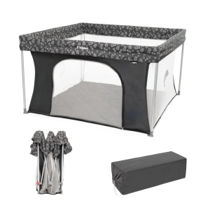 Kidnort Snoen ogradica za bebe black