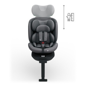 KINDERKRAFT AUTO SEDISTE I-360 2 PLUS i size 40-150cm GREY - Img 5