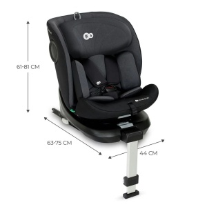 KINDERKRAFT AUTO SEDISTE I-360 i size 40-150cm BLACK - Img 5