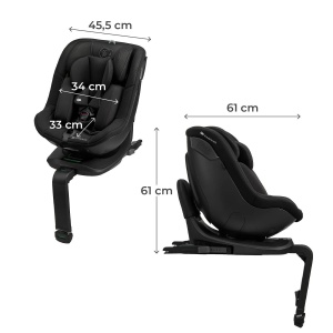 KINDERKRAFT AUTOSEDISTE I-GUARD AIR FLOW BLACK - Img 12