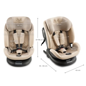 KINDERKRAFT AUTOSEDISTE XPEDITION3 I-SIZE 40-150CM BEIGE - Img 2