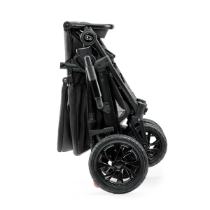 KINDERKRAFT KOLICA ZA BEBE 3U1 PRIME MINK PRO BLACK - Img 8