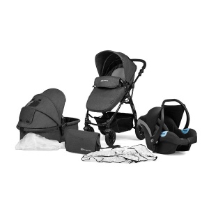 KINDERKRAFT MOOV KOLICA ZA BEBE 3U1 BLACK