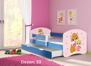 Krevet za decu Blue sa fiokom 160x80 acma 2 33