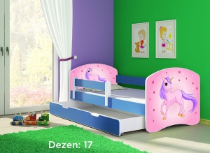 Krevet za decu Blue sa fiokom 180x80 acma 2 17