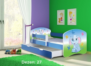 Krevet za decu Blue sa fiokom 180x80 acma 2 27