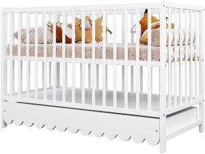 LETTINO SENSO KREVETAC 120X60 WHITE + FIOKA - Img 2