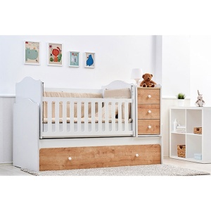 ''NOVA'' 5u1 krevetac za bebe bež-beli - Img 5
