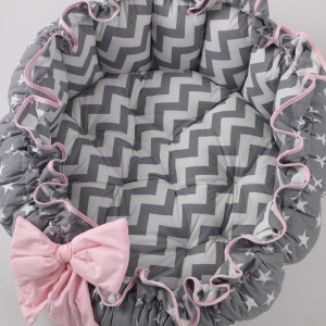 SOFT BABY PODLOGA ZA IGRU GREY-PINK - Img 4