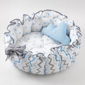 SOFT BABY PODLOGA ZA IGRU WHITE - BLUE - Img 7