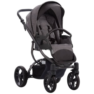 BEBETTO HOLLAND NEW KOLICA ZA BEBE SET 3U1 SIVI RAM - Img 4