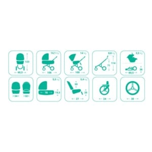 Bebetto Luca PRO kolica za bebe set 2u1 pro 31 - Img 2