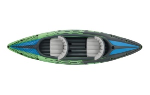 Challenger K2 kajak na naduvavanje za 2 osobe, vesla, pumpa, pokrivač, INTEX 68306 - Img 3
