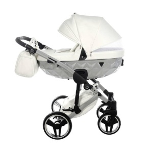 JUNAMA MIRROR SATIN V2 KOLICA ZA BEBE SET 2U1 - Img 2