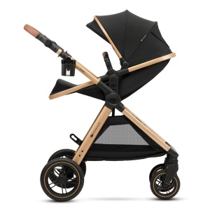 KINDERKRAFT ESME KOLICA 3U1 PURE BLACK - Img 6