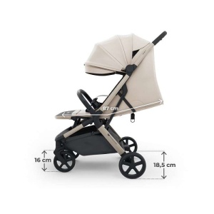 Kinderkraft kolica NUBI 3 SAND BEIGE - Img 7
