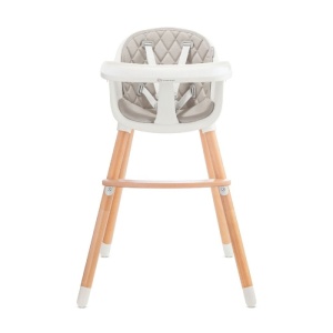 KINDERKRAFT STOLICA ZA HRANJENJE 2U1 SIENNA GREY - Img 3