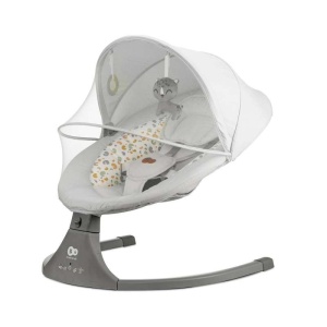 KINDERKRAFT STOLICA ZA LJULJANJE LUMI 2 LIGHT GRAY - Img 5