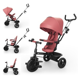 KINDERKRAFT TRICIKL ASTON 2 PLUS PINK - Img 2