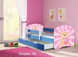 Krevet za decu Blue sa fiokom 140x70 acma 2 10