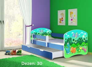 Krevet za decu Blue sa fiokom 140x70 acma 2 30