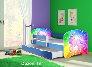 Krevet za decu Blue sa fiokom 180x80 acma 2 18
