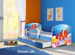 Krevet za decu Blue sa fiokom 180x80 acma 2 28