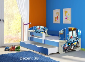 Krevet za decu Blue sa fiokom 180x80 acma 2 38