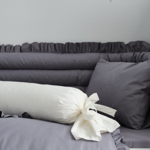 POSTELJINA ZA KREVETAC ELEGANCE GREY 120X60 CM - Img 3