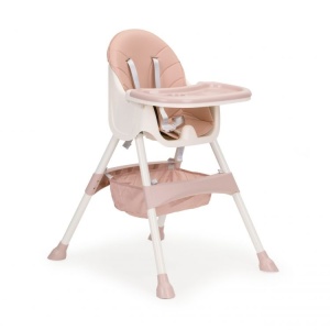 STOLICA ZA HRANJENJE 2U1 ECOTOYS PINK/WHITE - Img 3