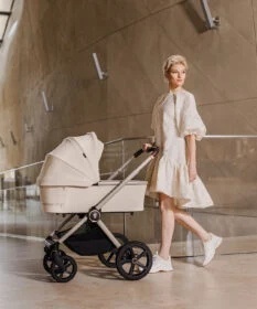 VENICCI Kolica za bebe 2u1 UPLINE stone beige - Img 5