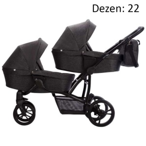 BEBETTO 42 NEW KOLICA ZA BLIZANCE SET 2U1 22