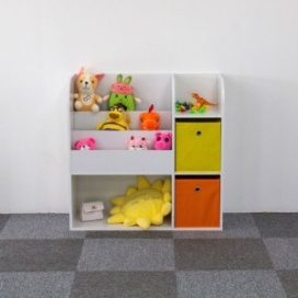 Drvena decija polica organizer sa policama 02A ECOTOYS - Img 2