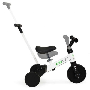 ECOTOYS TRICIKL 2U1 WHITE - Img 4