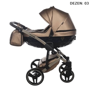 JUNAMA FLUO LINE V3 KOLICA ZA BEBE SET 3U1 03