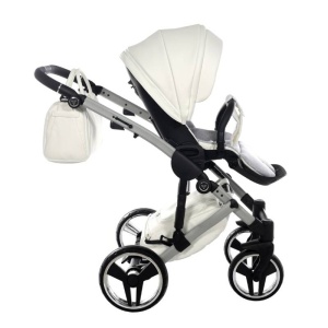 JUNAMA MIRROR SATIN V2 KOLICA ZA BEBE SET 2U1 - Img 3
