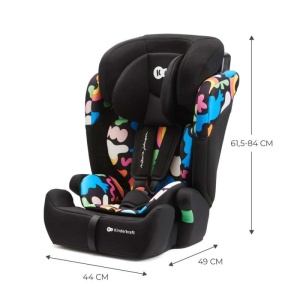 KINDERKRAFT AUTOSEDIŠTE COMFORT UP I-SIZE 76-150CM HAPPY SHAPES - Img 5