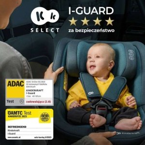 KINDERKRAFT AUTOSEDISTE I-GUARD 40-105CM COOL GREY - Img 4