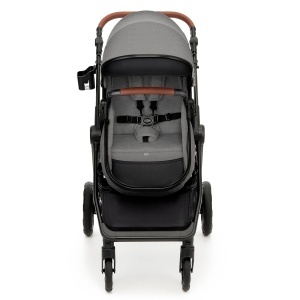 KINDERKRAFT ESME KOLICA ZA BEBE 2U1 GRAY - Img 4